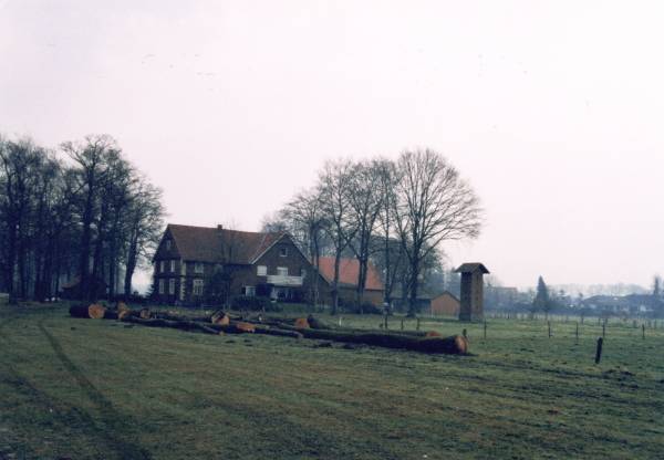 Rückwärtige Ansicht vom Hof Kamp Rückwärtige Ansicht vom Hof Kamp